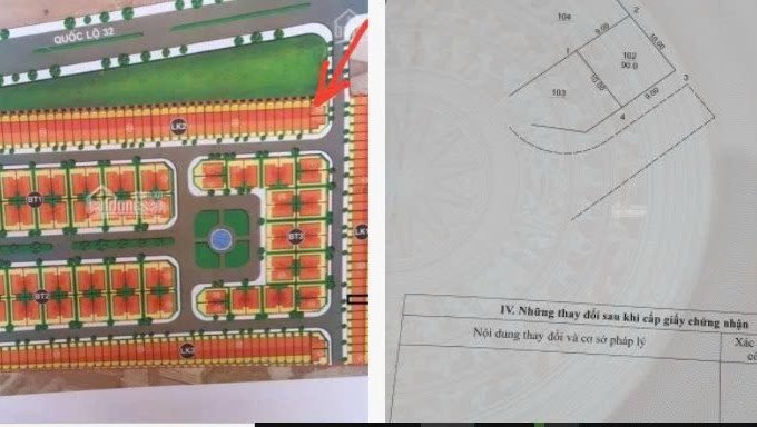 CẦN TIỀN BÁN GẤP LÔ ĐẤT DỊCH VỤ 97,5M2- CỰU QUÁN, ĐỨC THƯỢNG, HOÀI ĐỨC, HN - 70TR/M2