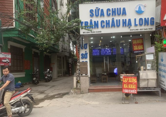 CHO THUÊ MẶT BẰNG KINH DOANH 2 mặt tiền mặt phố Trần Cung