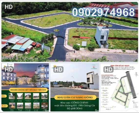 ⭐Bán đất full thổ cư KDC Rạng Đông,Tp.Tây Ninh, 5xxtriệu, 0902974968