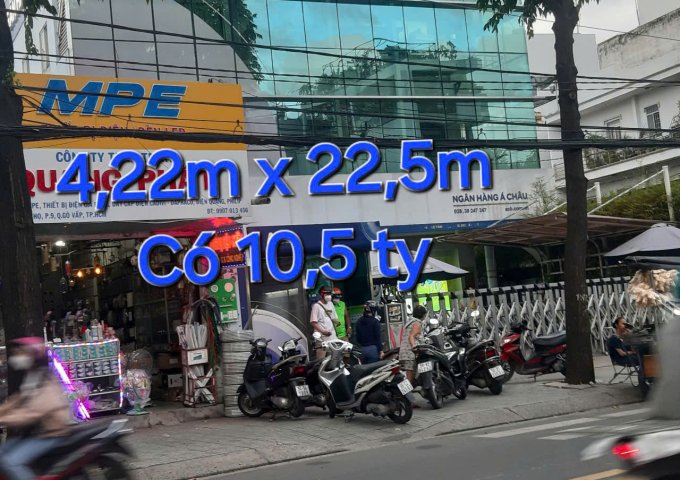 100tr/m2 Mặt Tiền Lê Đức Thọ Gò Vấp TP.HCM 95m2 có 10,5 tỷ