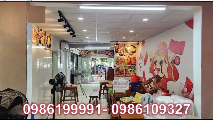 ⭐CHUYỂN NHƯỢNG QUÁN ĂN TẠI B1 TRẦN HUY LIỆU, BA ĐÌNH, 0986199991