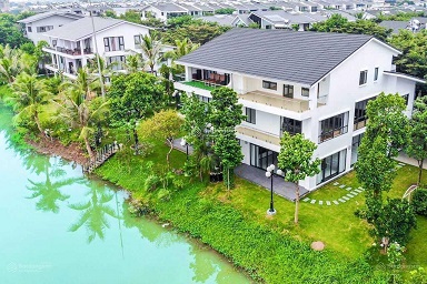 + Bán Siêu phẩm Biệt thự ven sông, Vườn Tùng KĐT Ecopark: Diện tích 413m², 3 tầng, mặt tiền 20m.