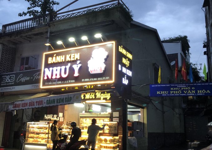 Bán Nhà Góc 2 Mặt Tiền: 77B Trần Bình Trọng, Quận 5. DT: 4,2 x 18 - 2 Tầng. Giá: 22 Tỷ