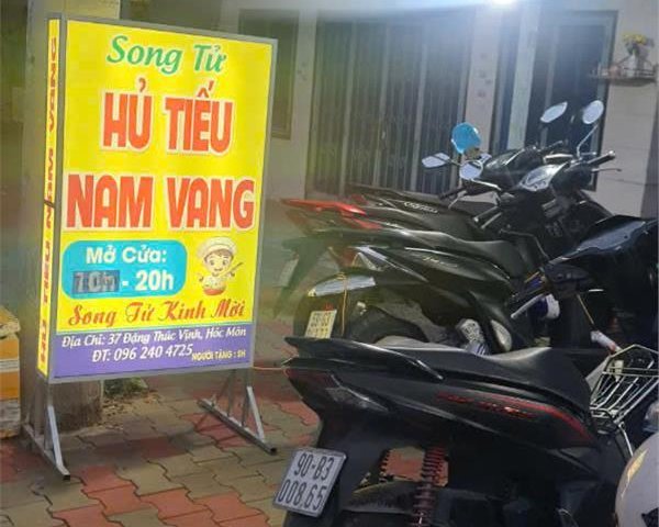 Chính chủ cần sang quán hủ tiếu Nam Vang giá 75 triệu – 37 Đặng Thúc Vịnh, Hóc Môn, HCM