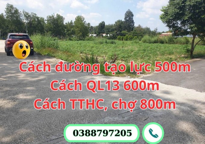 Chỉ 1 lô duy nhất 2 mặt tiền đường - Đất ở Thị Trấn Lai Uyên, Bàu Bàng