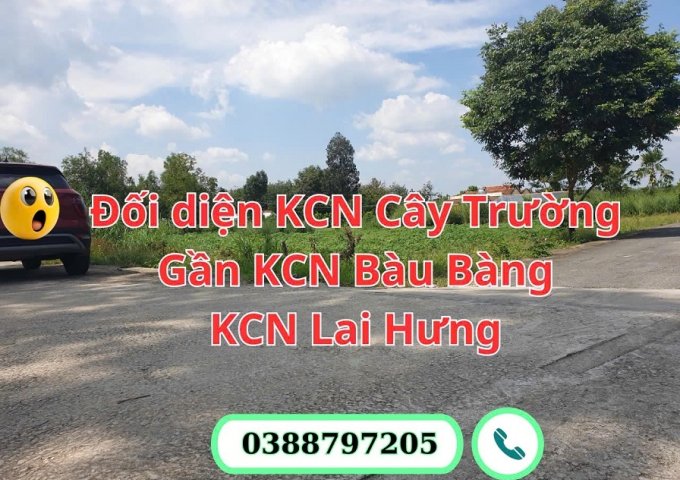 Chỉ 1 lô duy nhất 2 mặt tiền đường - Đất ở Thị Trấn Lai Uyên, Bàu Bàng