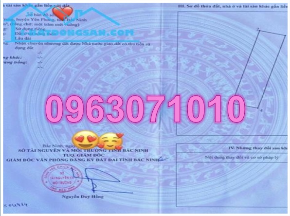 ☀️Chính chủ cần bán nhanh lô đất tại khu đất dịch vụ Ấp đồn Yên trung, Yên Phong, Bắc Ninh; 5,6 tỷ, 0963071010