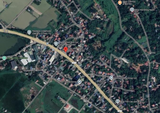 Bán cây xăng Chương Mỹ 4312m2 mặt đường quốc lộ 6 gồm đất nhà kho xưởng Miền Bắc Petro chính chủ