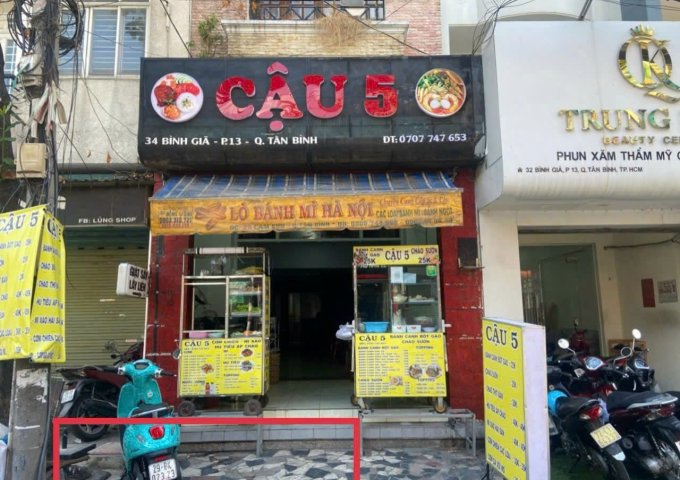 Share 1/2 mặt bằng Mặt tiền Bình Giã, Tân Bình