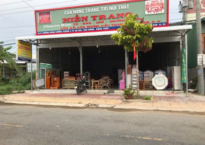 CHÍNH CHỦ CẦN BÁN NHÀ TẠI KHÓM 1 ĐƯỜNG HÙNG VƯƠNG THỊ TRẤN SA RÀI , TÂN HỒNG , ĐỒNG THÁP