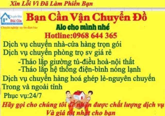 CHUYÊN GIA VẬN CHUỂN BÙI GIA