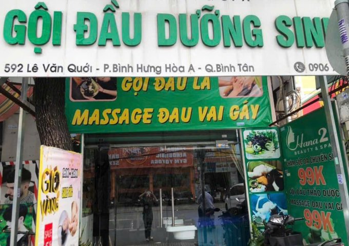 CẦN SANG NHƯỢNG MẶT BẰNG SPA P BÌNH HƯNG HOÀ A QUẬN BÌNH TÂN