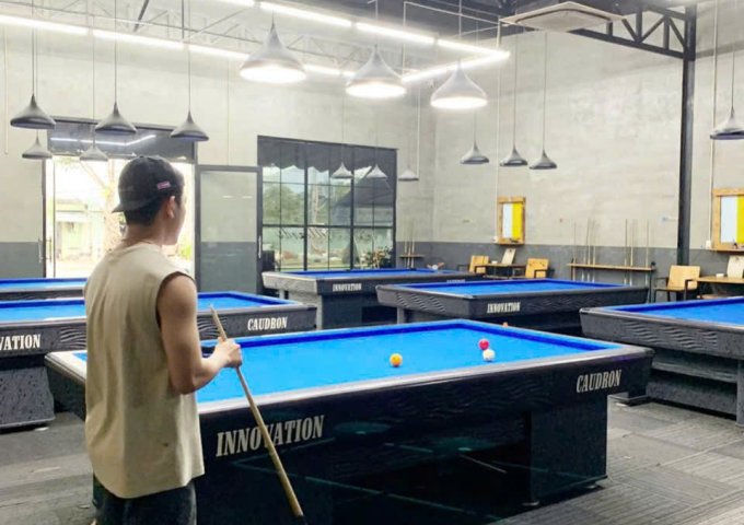 Sang toàn bộ quán bida 7 bàn kèm phụ kiện ngay Mặt tiền 728 Nguyễn Lương Bằng