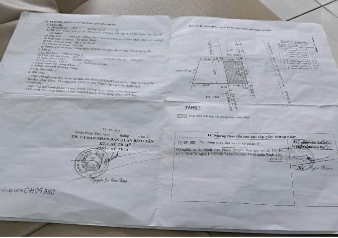 Chính chủ cần bán 3 mảnh đất Đường Quốc Lộ 1, Phường Tân Tạo A, Quận Bình Tân, Tp Hồ Chí Minh.