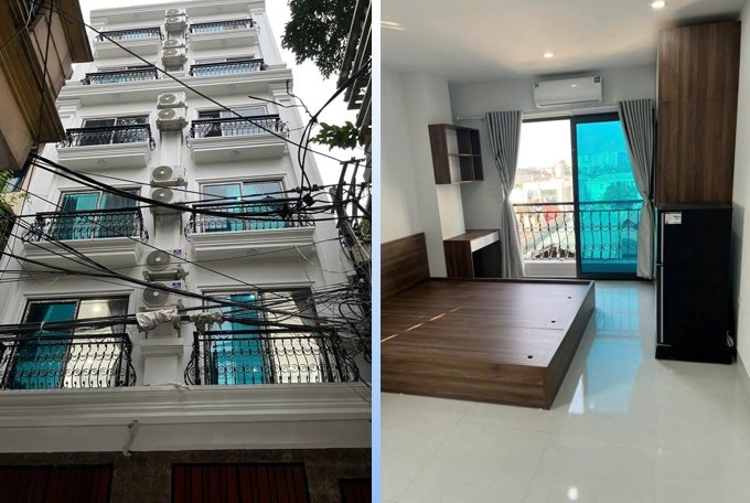 Chính chủ cho thuê CCMN mới khép kín full đồ tại ngõ 441 Lĩnh Nam, Hoàng Mai, HN. 4,8tr/th, 0974083860