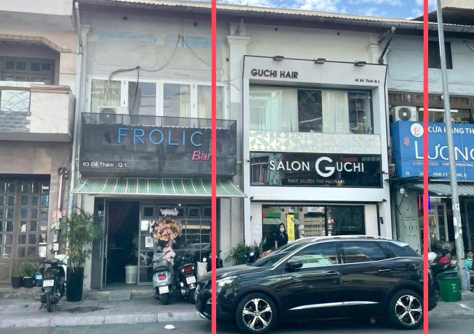  Nhà mặt tiền 65 Đề Thám, P Cô Giang, Q1