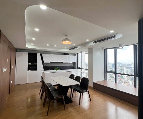 Cho thuê căn duplex 2601 tầng 26-27 tòa vip Petrowaco 97 - 99 Láng Hạ tặng nội thất sang trọng tiêu chuẩn 5 sao