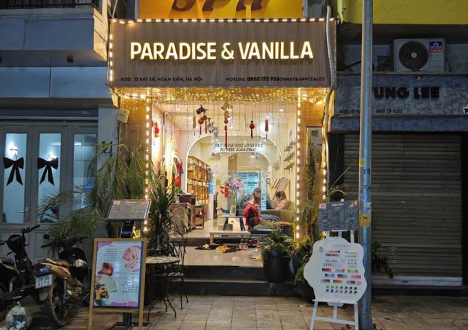 SANG NHƯỢNG LẠI SPA 2 TẦNG TẠI 12 BÁT SỨ, HÀNG BỒ, HOÀN KIẾM, HÀ NỘI