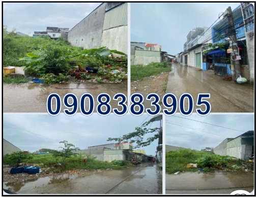 ♥️Chính chủ bán đất vị trí đẹp tại đường Bờ Xe Lam, xã Tân Kiên, Bình Chánh, HCM, 9,x tỷ, 0908383905