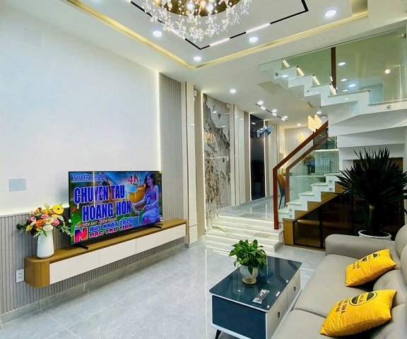 NHÀ MẶT TIỀN ĐƯỜNG SỐ 1 - GÒ VẤP - XE HƠI NGỦ