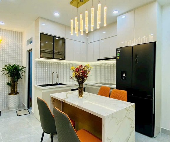 NHÀ MẶT TIỀN ĐƯỜNG SỐ 1 - GÒ VẤP - XE HƠI NGỦ