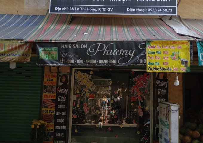 Mình cần sang lại tiệm tóc nữ, do bận công việc ở quê