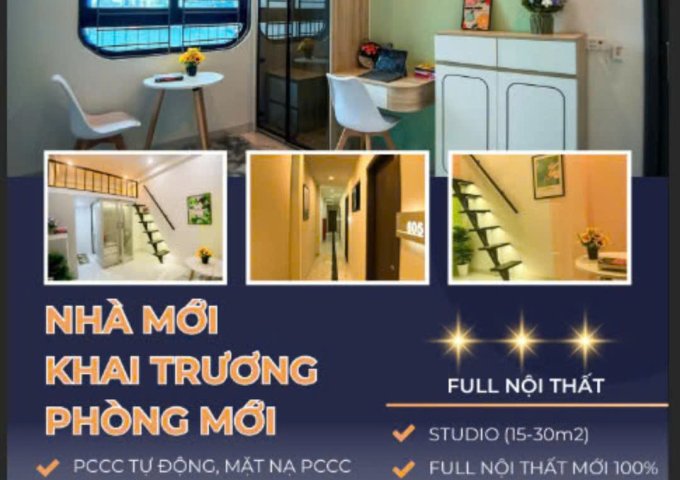 Cho Hộ gia đình, sinh viên thuê căn hộ chung cư mini Full Nội thất tại Cầu Diễn