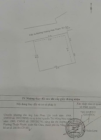 Cc Bán nhà K20/27/11 Hoàng hoa thám vừa nhà ở vừa căn hộ- ngang 8m