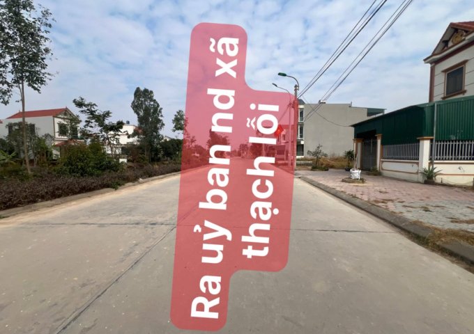 Chính chủ cần bán lô đất 100m2 thôn Lũng xã Thạch lỗi huyện Cẩm Giàng Hải Dương