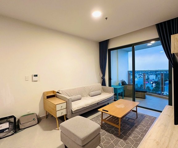 Cho Thuê Căn Hộ Compass One Chánh nghĩa TẦNG CAO 2PN 2WC 80m2- Full nội thất