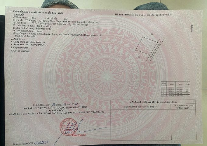 Bán 2 Nhà Riêng Biệt Chỉ 2 tỷ 100 - Thôn Ngọc Hội - Phường Ngọc Hiệp - Thành Phố Nha Trang