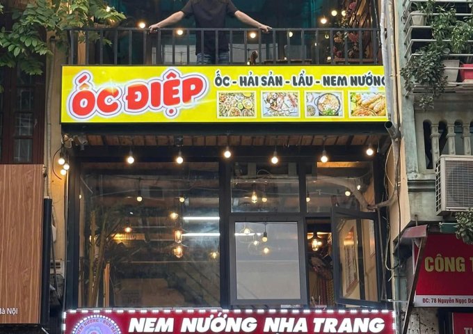 Chính chủ cần sang nhượng mặt bằng quán ăn Địa chỉ : 80 Nguyễn Ngọc Doãn , Phường Trung Tự , quận Đống Đa