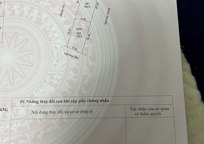 Chính chủ bán mảnh đất mặt tiền chính Đường Xuân Thuỷ Tổ 3 phường Quang trung thành phố Hà Giang