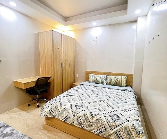 Trống 2 căn hộ dịch vụ full nội thất, giá rẻ