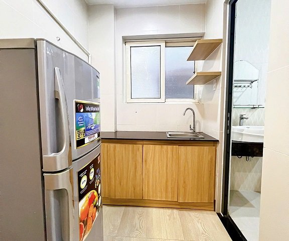 Trống 2 căn hộ dịch vụ full nội thất, giá rẻ