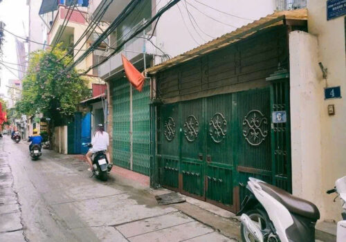 Bán nhà mặt phố Khương Trung, hai mặt tiền và tiện kinh doanh