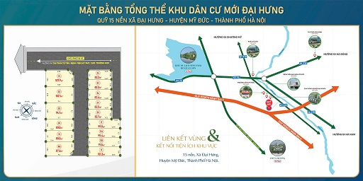 CẦN BÁN 15 LÔ ĐẤT NỀN TẠI XÃ ĐẠI HƯNG- HUYỆN MỸ ĐỨC- TP HÀ NỘI