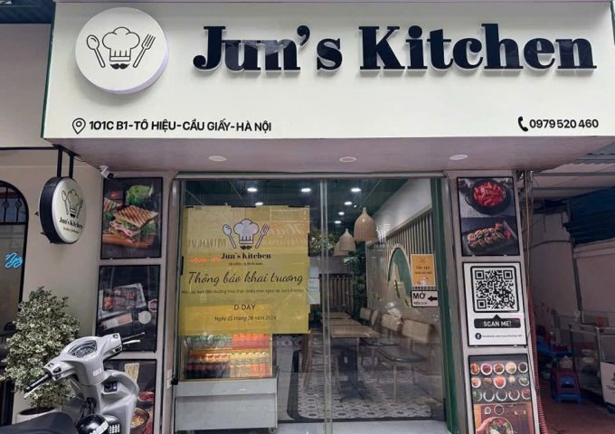 Cần nhượng lại mặt bằng tại 101B tô hiệu nghĩa Tân  cầu giấy Hà nội