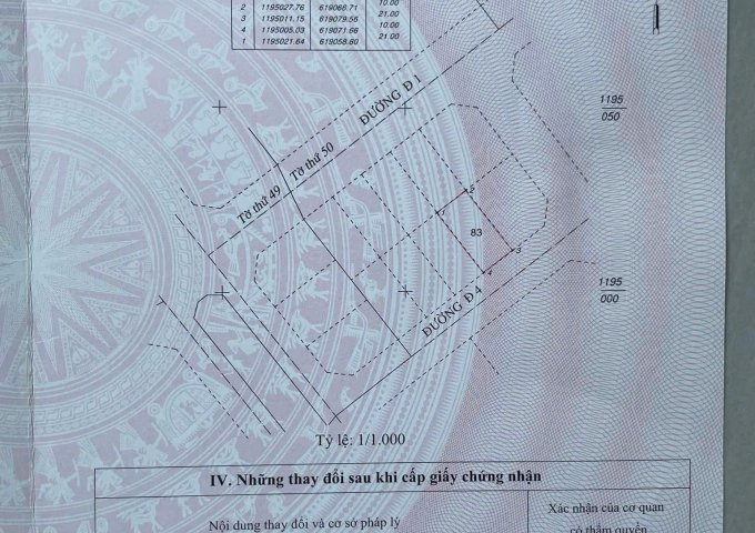 Lô đất dự án BCR Tam Đa DT 210m giá đầu tư