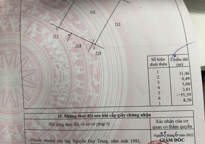 Bán đất tại Điểu Xiển, Bàu Trâm, Long Khánh, Đồng Nai, 850 triệu, 100m2 view đẹp