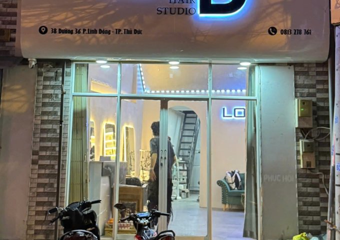 CHÍNH CHỦ CẦN SANG MẶT BẰNG SALON + SPA Địa chỉ: Đường 36, Phường Linh Đông, Thủ Đức, TP HCM