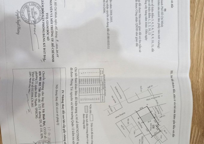 LÔ 1-ĐẤT MẶT TIỀN THẠNH LỘC  41- KHU VIP- TIỆN KINH DOANH-  8,5 TỶ