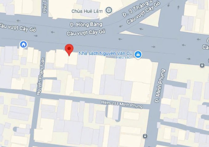 Bán Nhà mặt tiện đường Hồng Bàng DT-4x18m - SHR-3 Tầng mới xây.