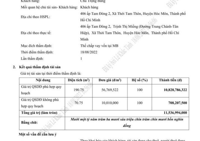 NHÀ MBKD (6x35) MẶT TIỀN TRỊNH THỊ MIẾNG, THỚI TAM THÔN, HÓC MÔN