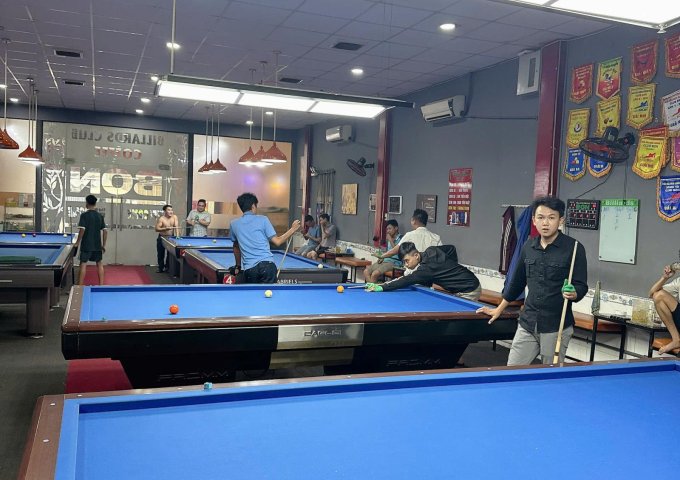 CHÍNH CHỦ SANG LẠI CÂU LẠC BỘ BIDA Địa chỉ: 141 đường bình thành Bình Hưng Hòa B Bình Tân hcm