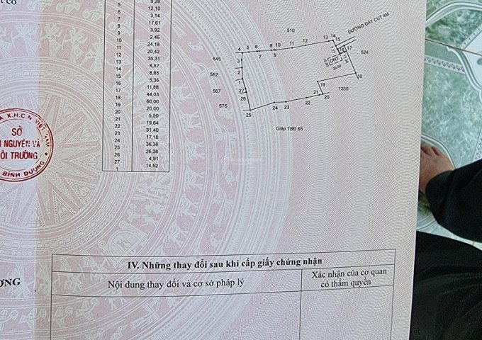 Bán đất Long Nguyên, Bàu Bàng 11,000m2 gần chợ Bến Cát, tiện làm nhà vườn, nhà xưởng, công xưởng