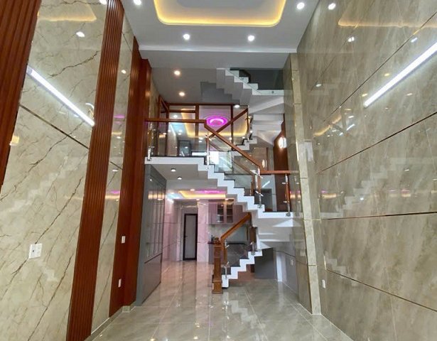 SIÊU PHẨM 5 TẦNG ĐẸP - NHÀ XÂY MỚI 100% 52M2 - GIẾNG TRỜI THOÁNG MÁT