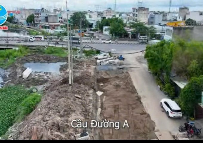 Cần Bán đất địa chỉ : 1 Đường 1A góc đường ven kênh Tham Lương- Bến Cát – Rạch Nước Lên và Đường Trần Văn Giàu , ngay Cầu đường A