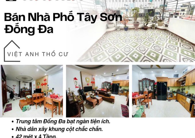 Bán nhà phố Tây Sơn_Nhà Dân Xây_Full Nội Thất_42mx4T_Giá: 7.3 Tỷ_Lh: 0396935190.