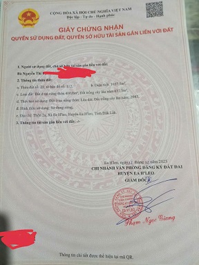 Cần bán nhà chính chủ ngang 15mx100m có 400m thổ cư.